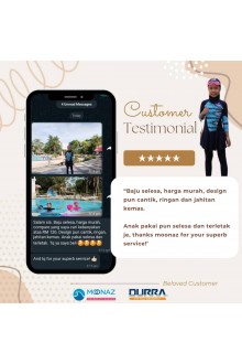 Testimoni customer Moonaz Swimming Baju Renang kanak-kanak Muslimah 2021-4
